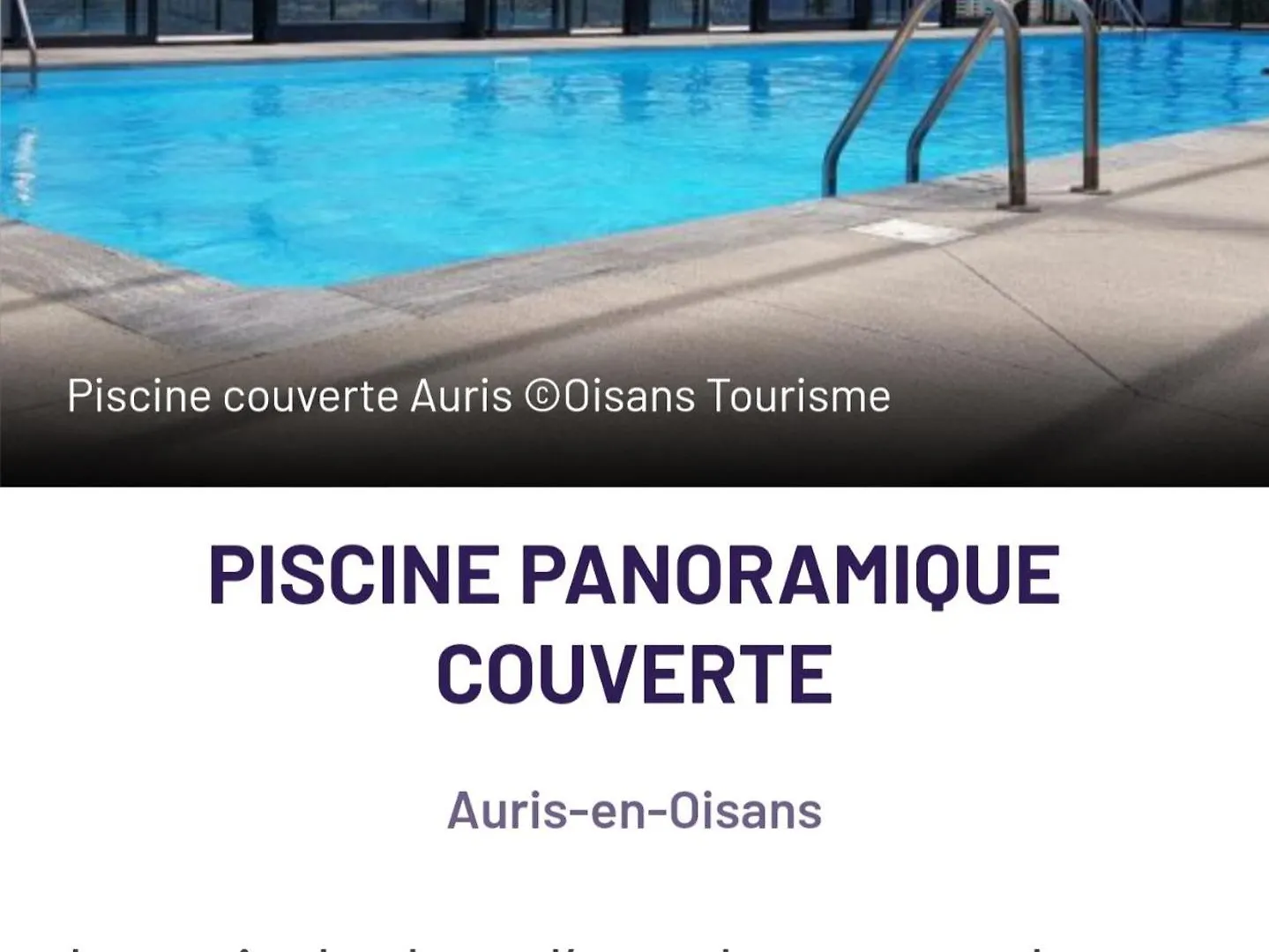 Appartement Les Iris T2 station Alpe Huez à Auris